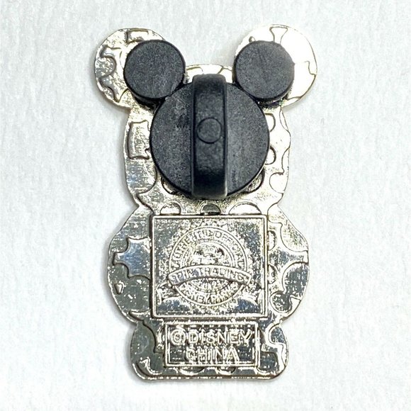 WDW Vinylmation Mickey Minnie Mouse Pink White Enamel Trading Pin Series 2012 - Picture 3 of 4